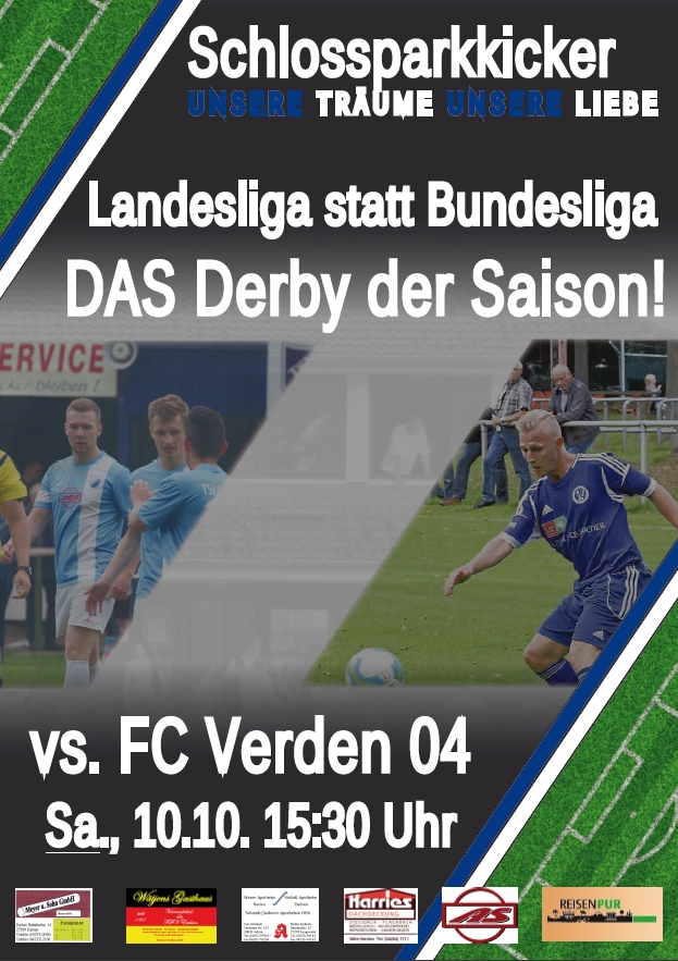 Plakat TSV Etelsen - FC Verden 04